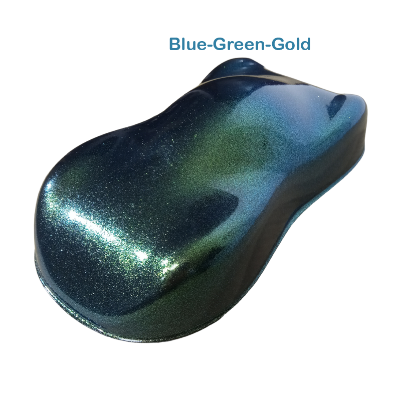 Pintura Camaleon Perlado Blue Green Gold