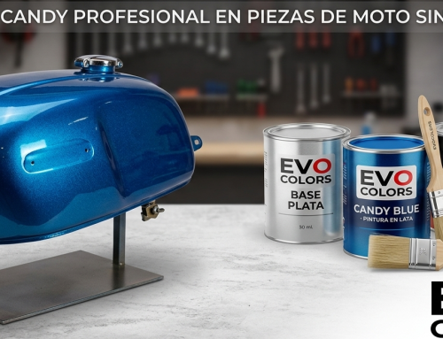 Pintura Candy: Cómo lograr un acabado profesional en piezas de moto sin fallos