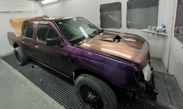 Coche pintado con Pintura camaleon Perlado Xtreme de EVO COLORS